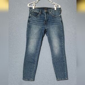 Lucky Brand Blue Ankle Cropped Jeans